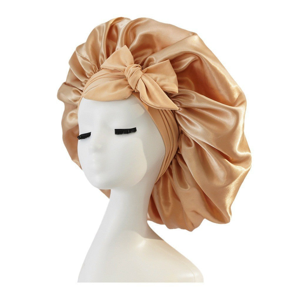 Silk Bonnet W/ Bow