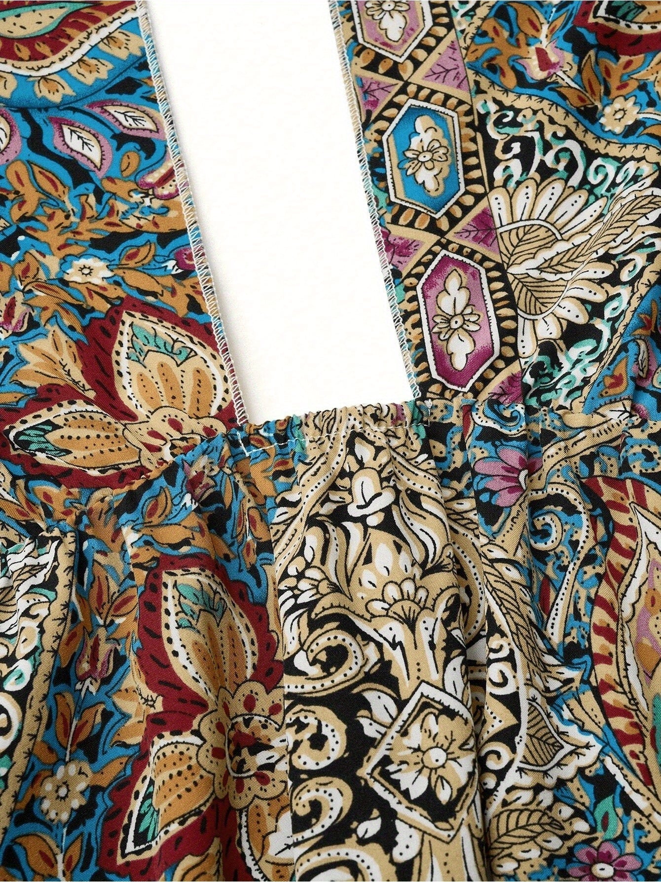 Maxi Dress High Waisted Cross Halter Neck W/ Tie Detail