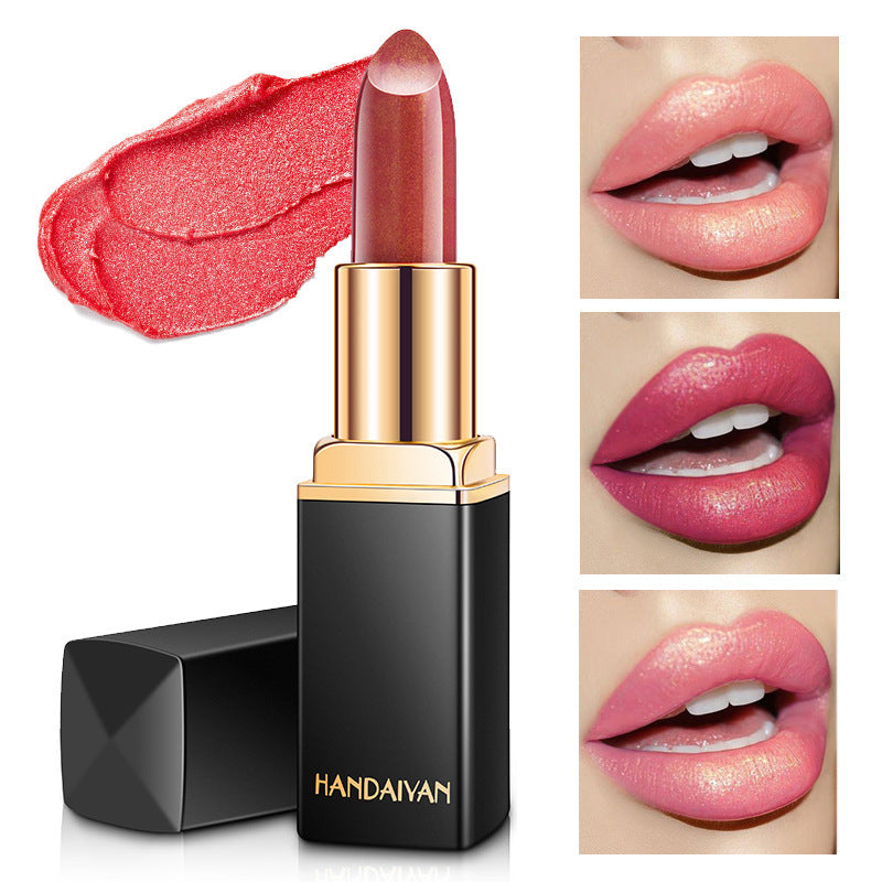 Shiny Metallic Pearlescent Color Lipstick