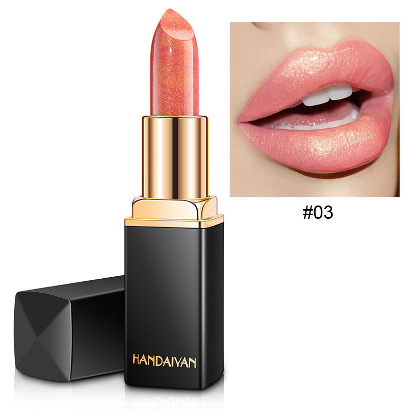 Shiny Metallic Pearlescent Color Lipstick