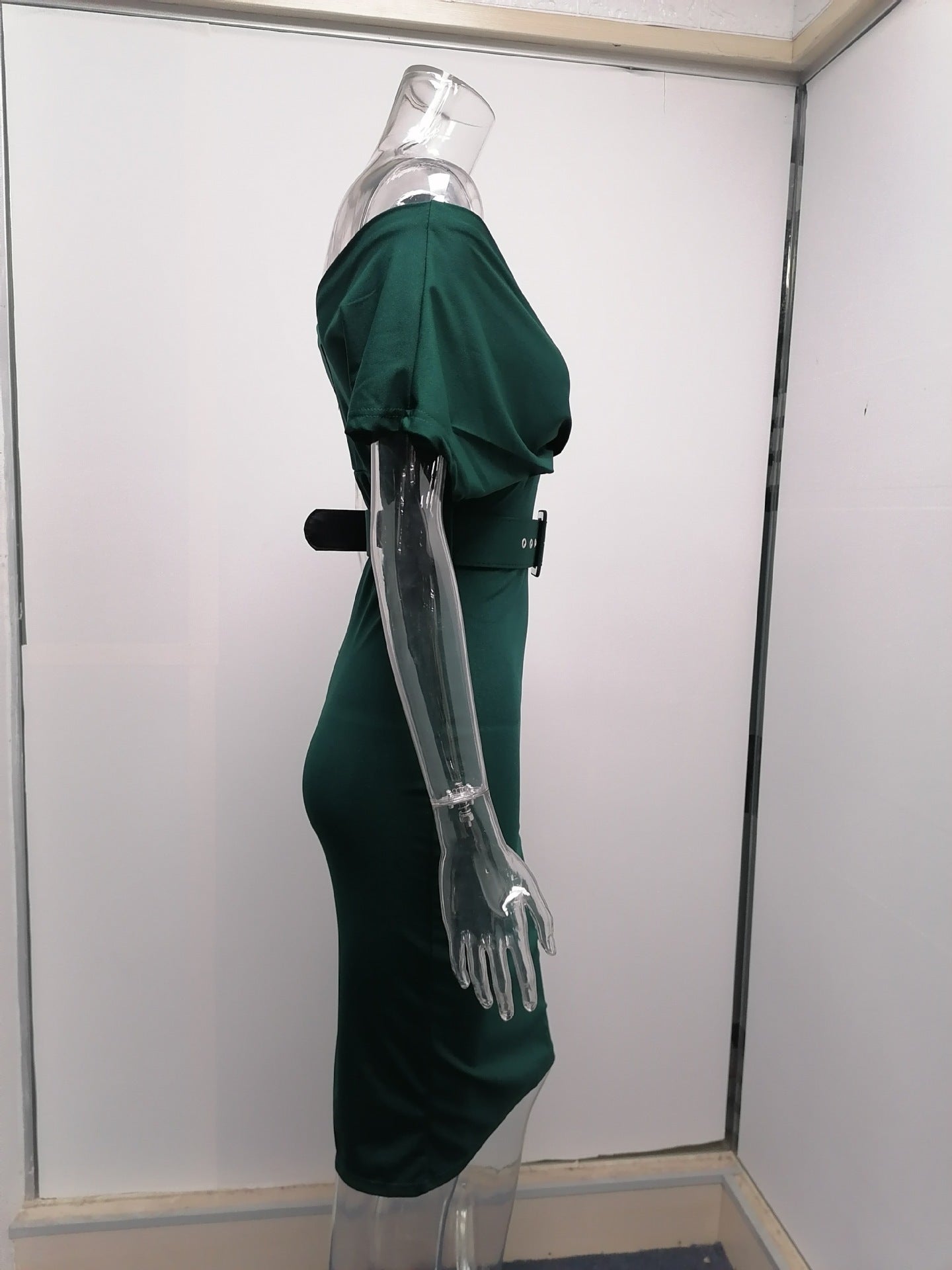 High-end High-waist Off The Shoulder Dress