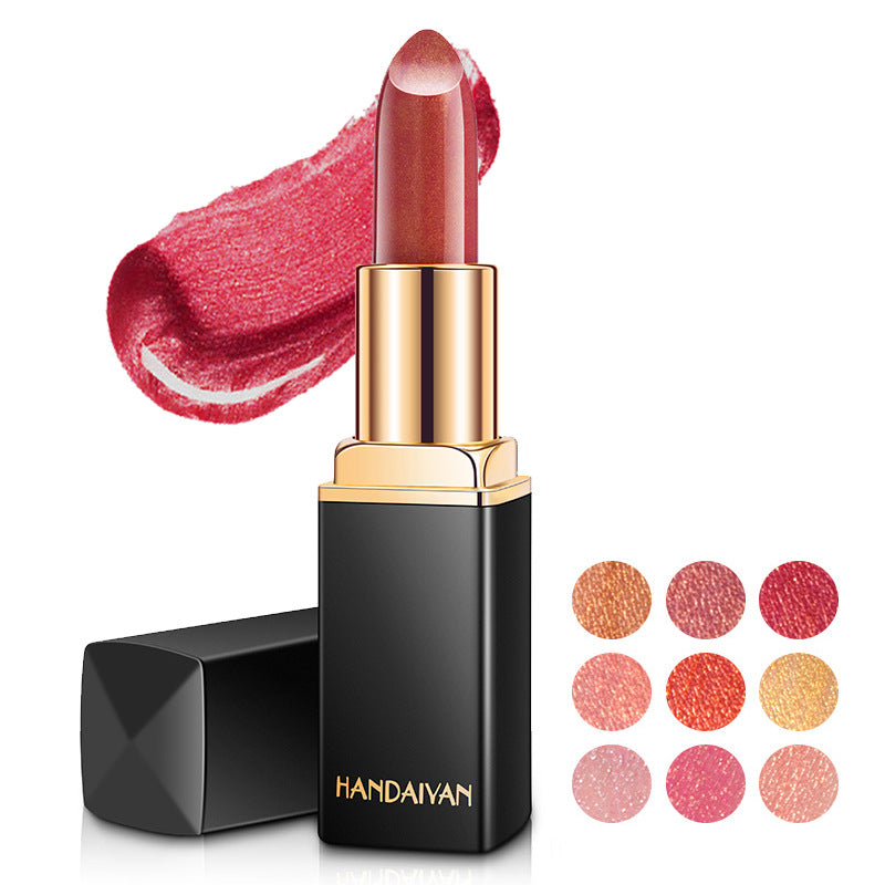 Shiny Metallic Pearlescent Color Lipstick