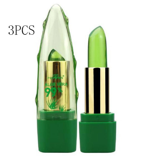 Aloe Vera Gel Color Changing Lipstick Gloss Moisturizer