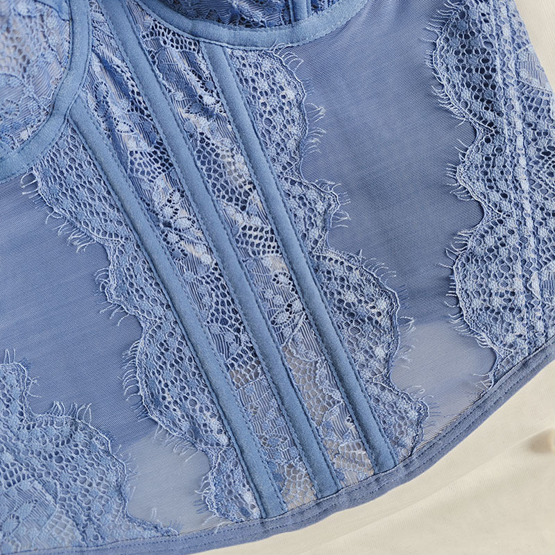 Lace Spaghetti Strap Top