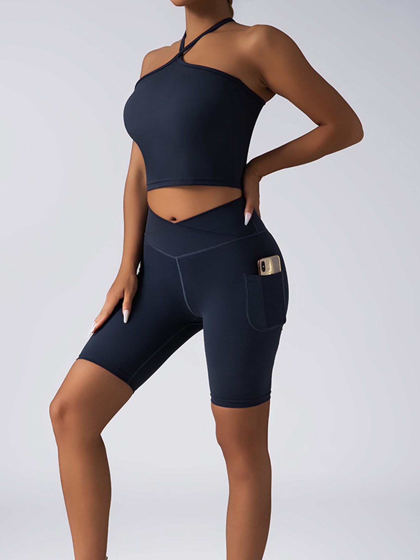 Womens Two Piece Lounge Set W/ Pockets