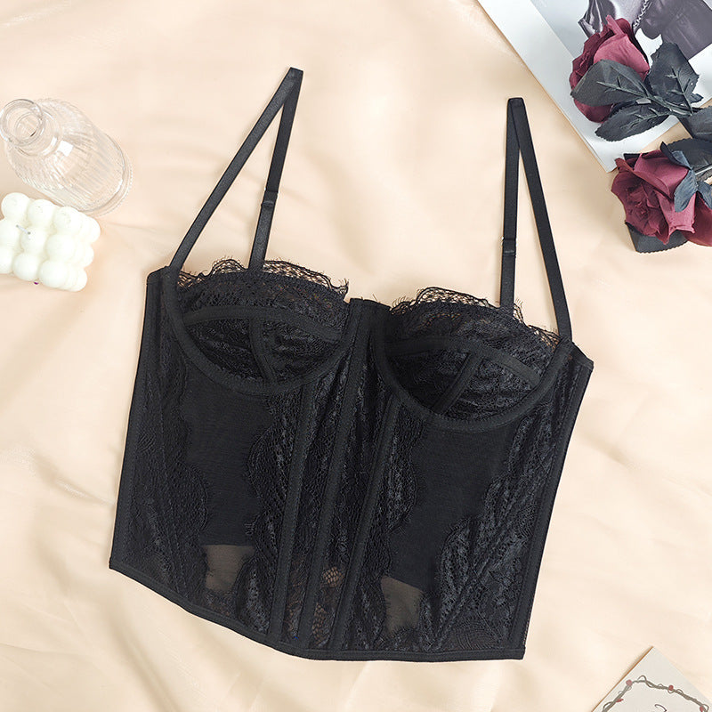Lace Spaghetti Strap Top