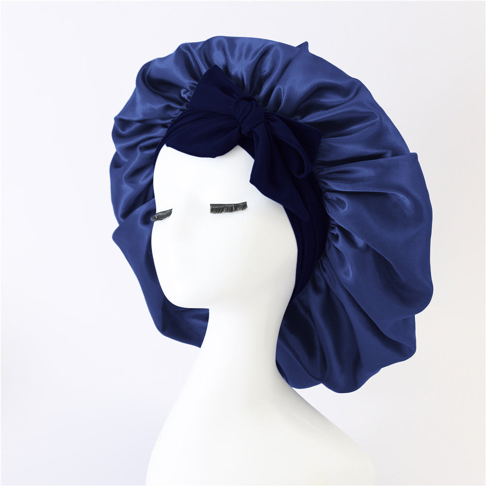 Silk Bonnet W/ Bow