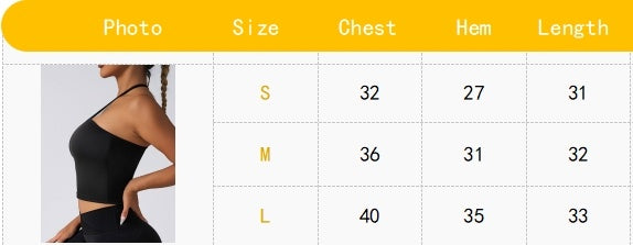 Crop Top W/ Built In Pads Sports Bras