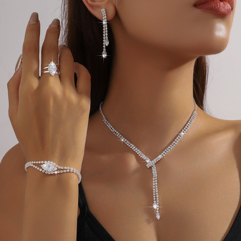Simple Four-Piece Jewelry Set