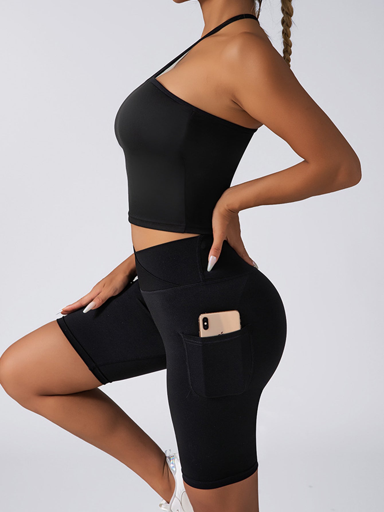 Womens Two Piece Lounge Set W/ Pockets