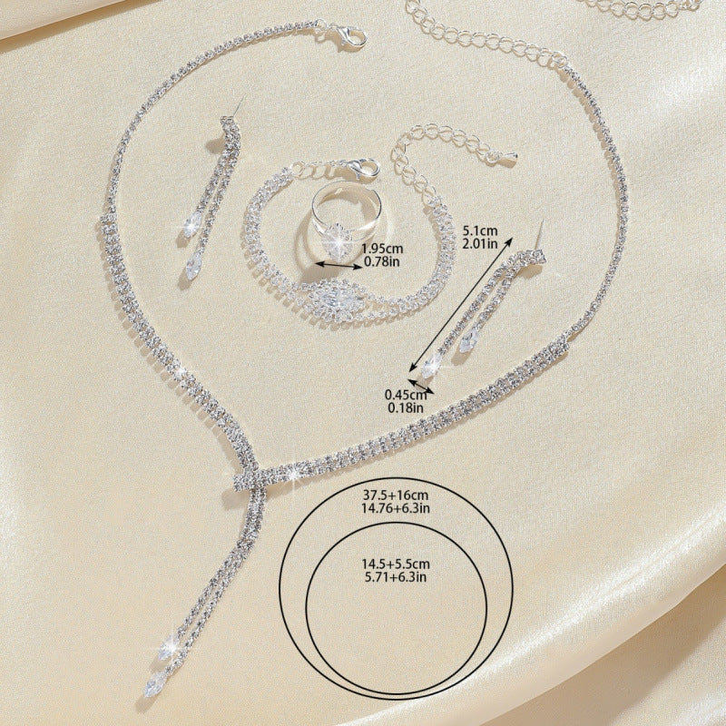 Simple Four-Piece Jewelry Set