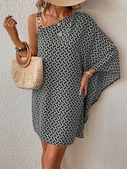 Round Hem Mid Length Dress