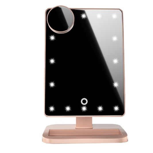 Touch Screen Makeup Mirror & Bluetooth Speaker
