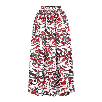 Printed African Style Skirt & Top