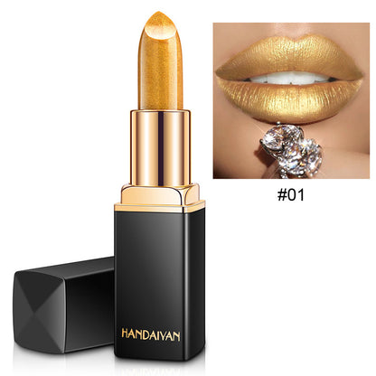 Shiny Metallic Pearlescent Color Lipstick