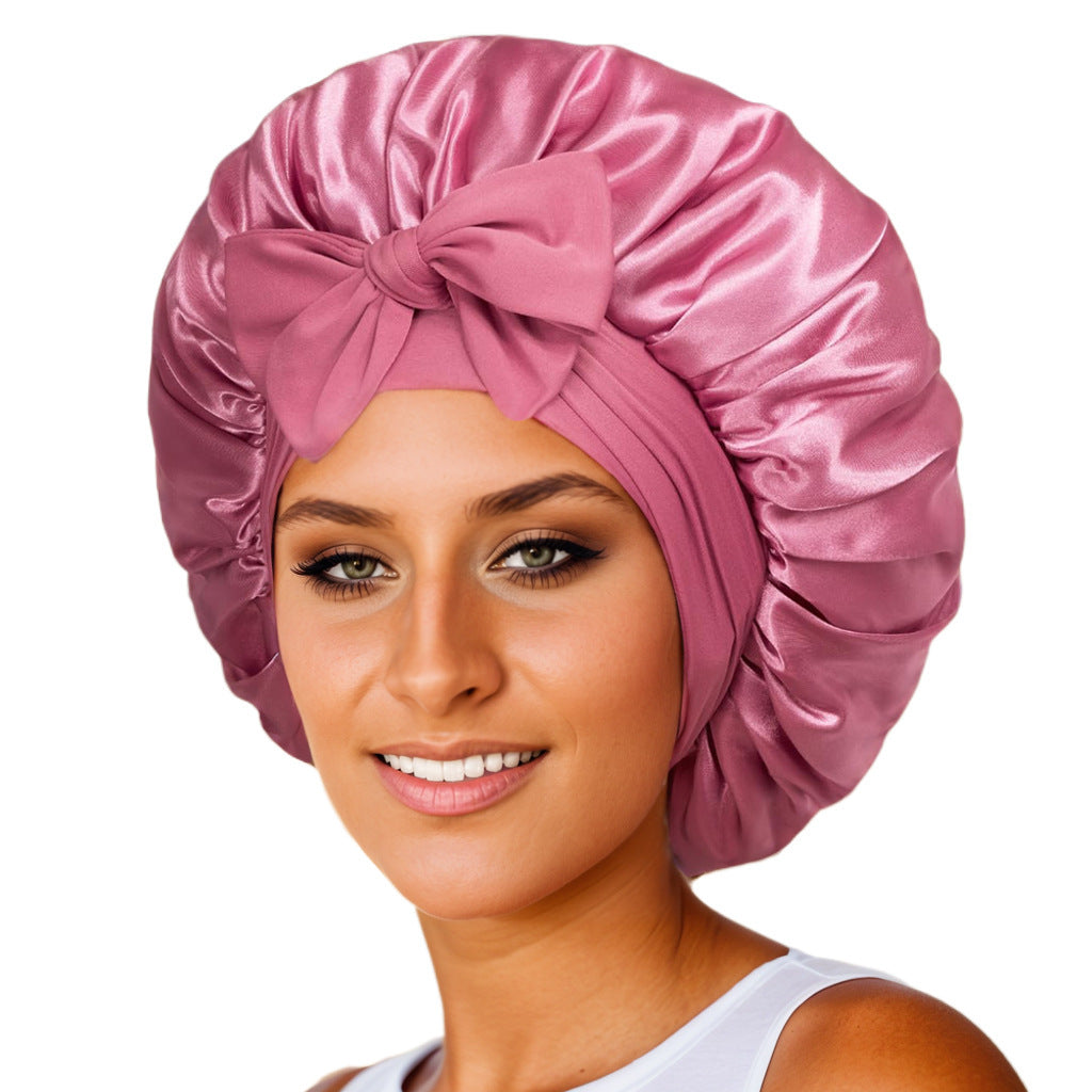 Silk Bonnet W/ Bow