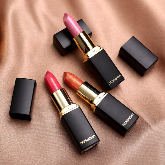 Shiny Metallic Pearlescent Color Lipstick