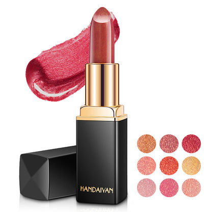 Shiny Metallic Pearlescent Color Lipstick