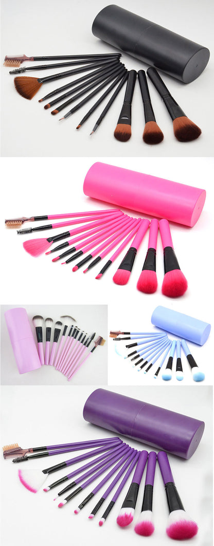 12pcs Makeup Brush Set