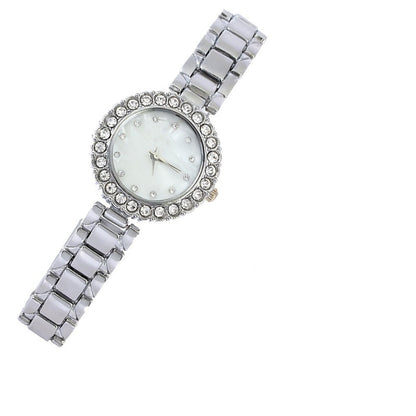 Women's Casual Diamond Quartz Bracelet & Watch