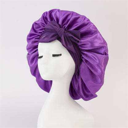 Silk Bonnet W/ Bow