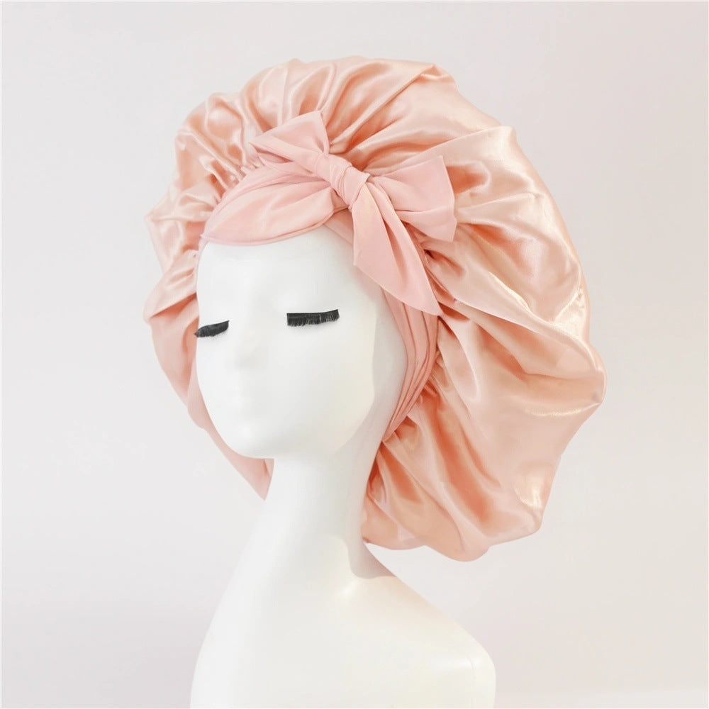 Silk Bonnet W/ Bow