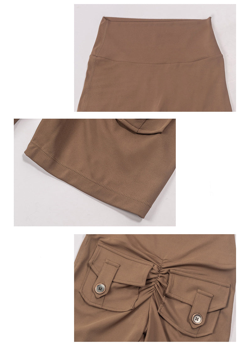 High Waist Hip Lifting Shorts