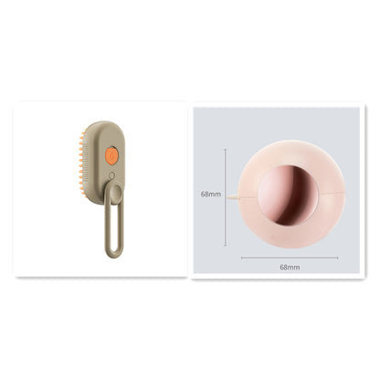 Steam 3 In 1 Electric Spray Pet Hair Brush