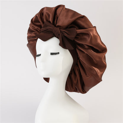 Silk Bonnet W/ Bow