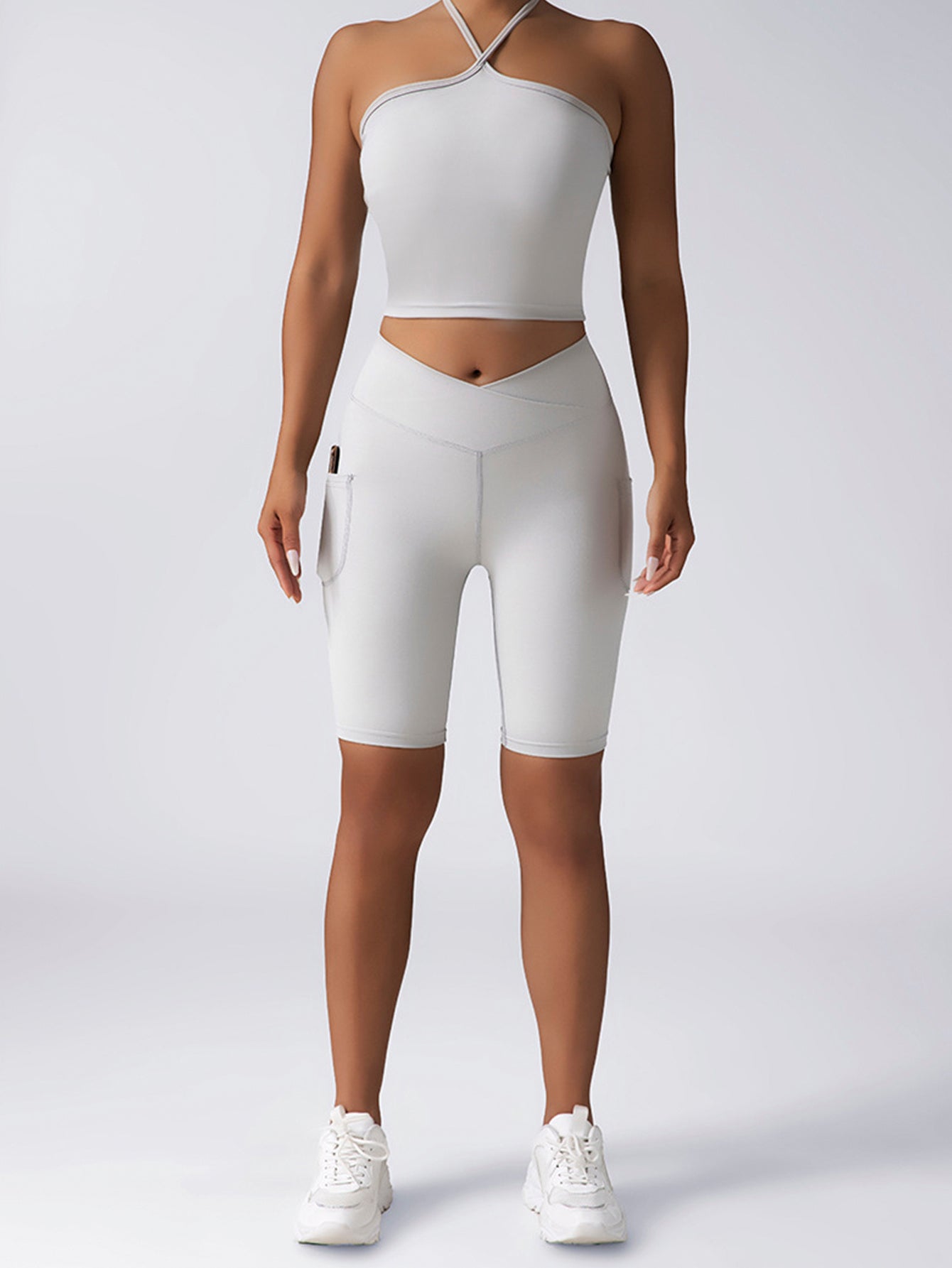 Womens Two Piece Lounge Set W/ Pockets