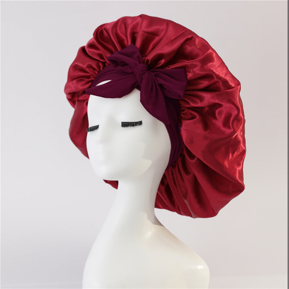 Silk Bonnet W/ Bow