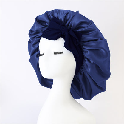 Silk Bonnet W/ Bow