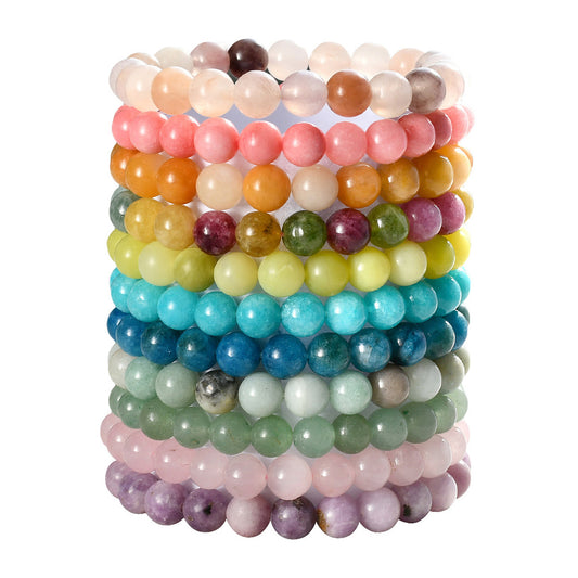 8mm Natural Tourmaline Stone Bracelet