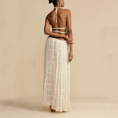 2pcs Beach Dress Suit