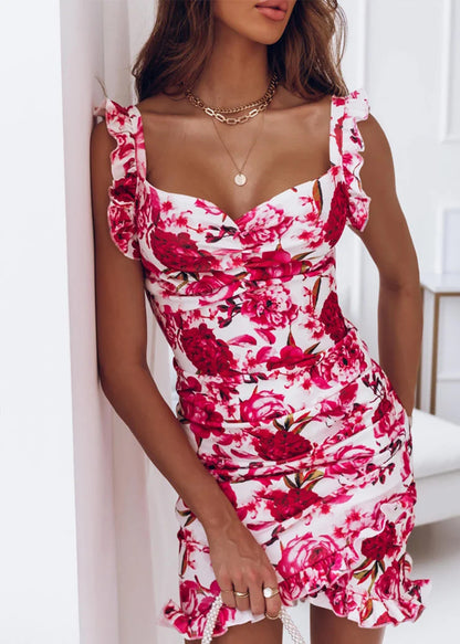 Fashion Personality Summer Floral Dress