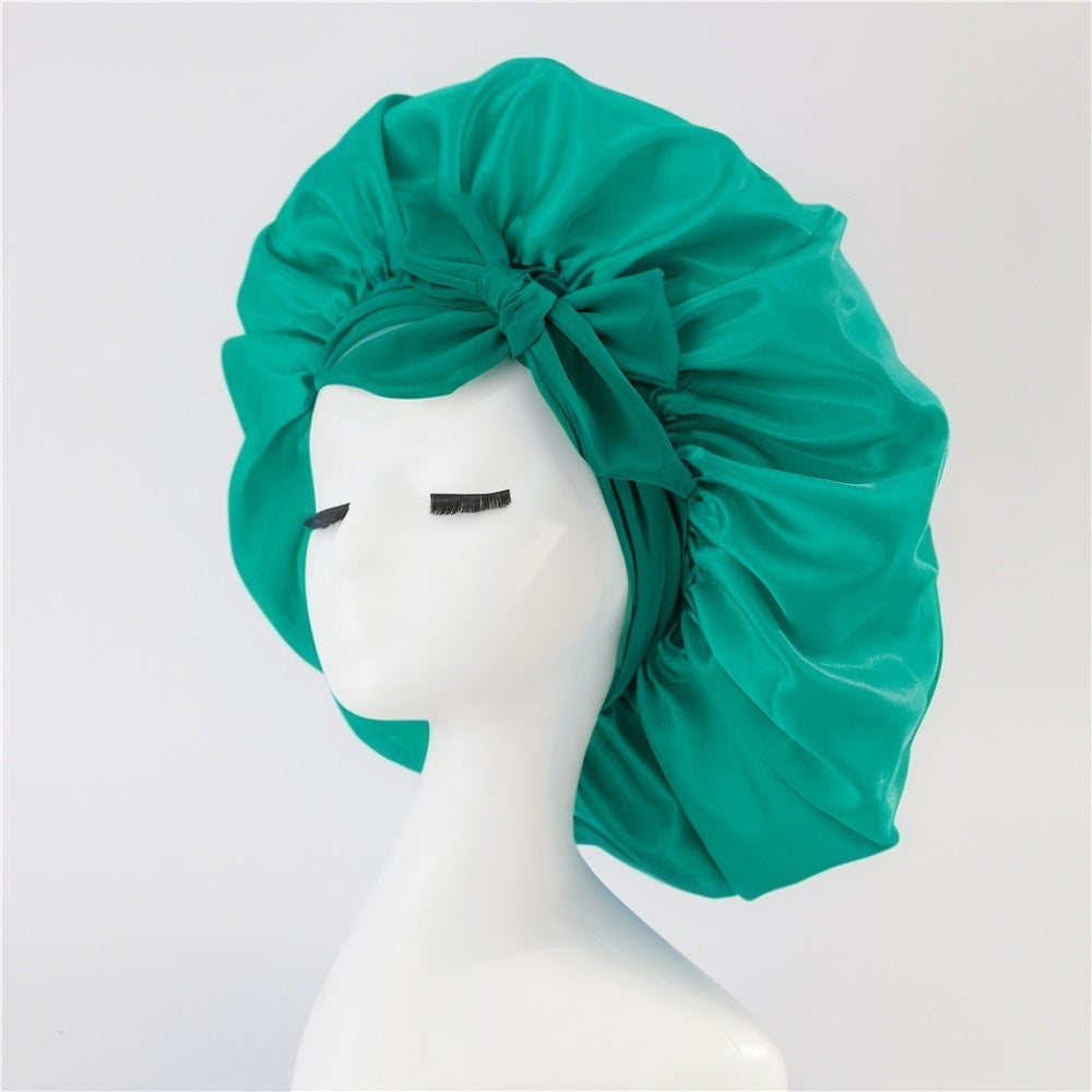 Silk Bonnet W/ Bow