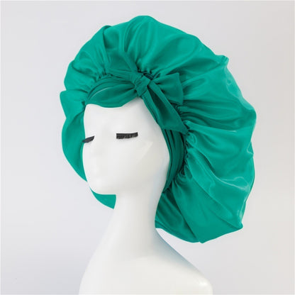 Silk Bonnet W/ Bow