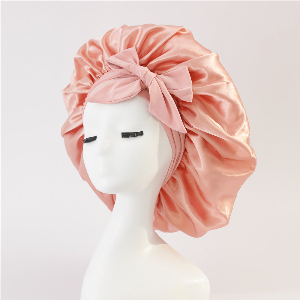 Silk Bonnet W/ Bow