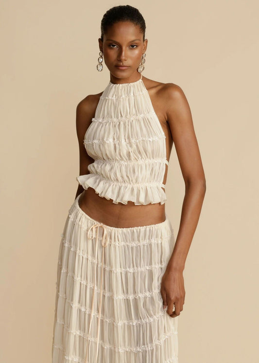 2pcs Beach Dress Suit