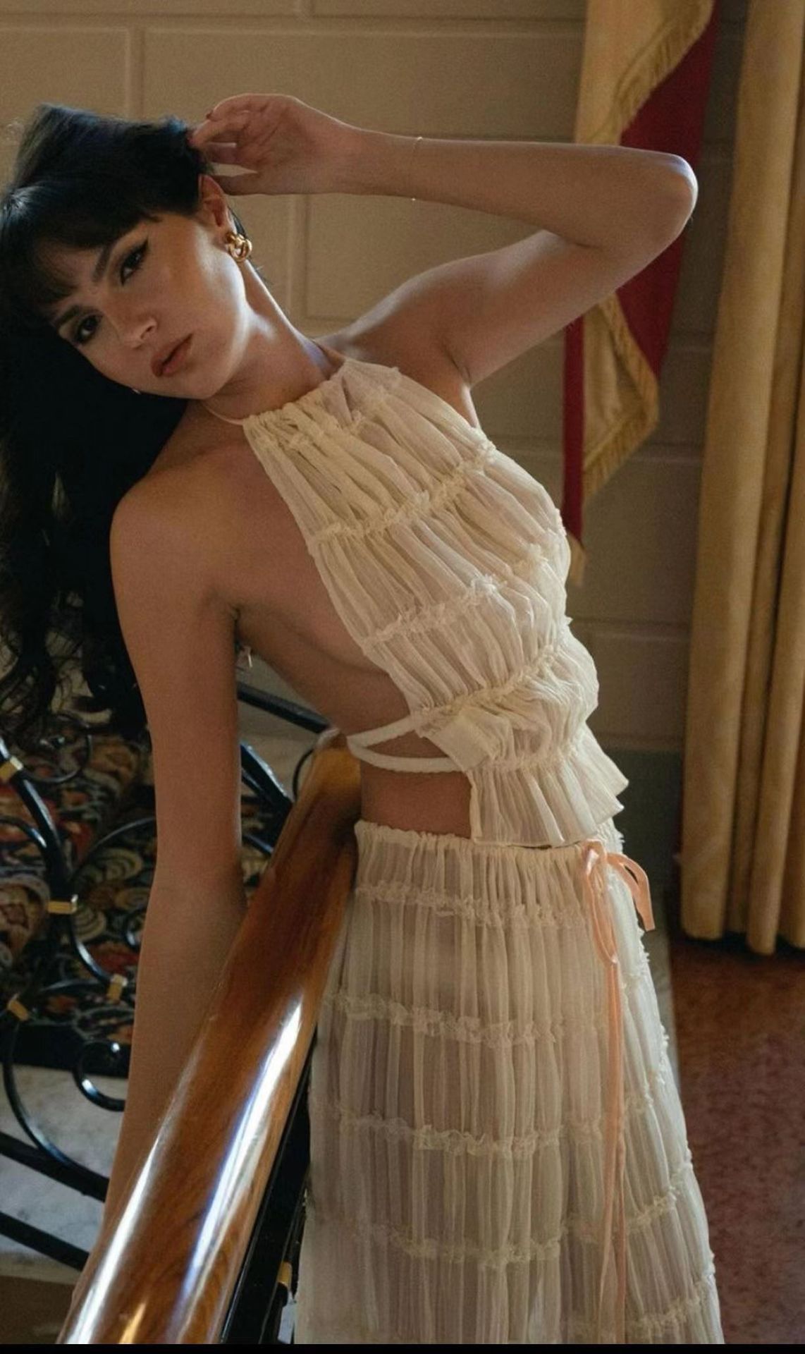 2pcs Beach Dress Suit