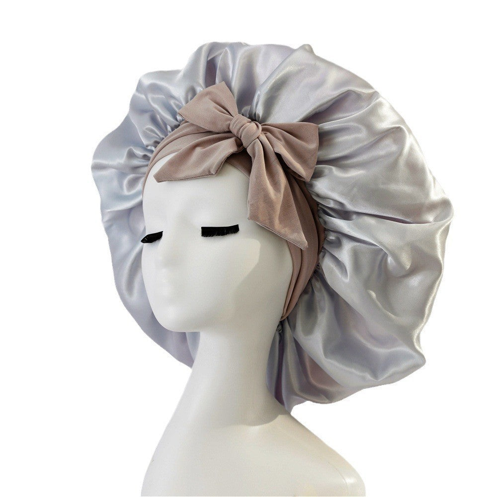 Silk Bonnet W/ Bow