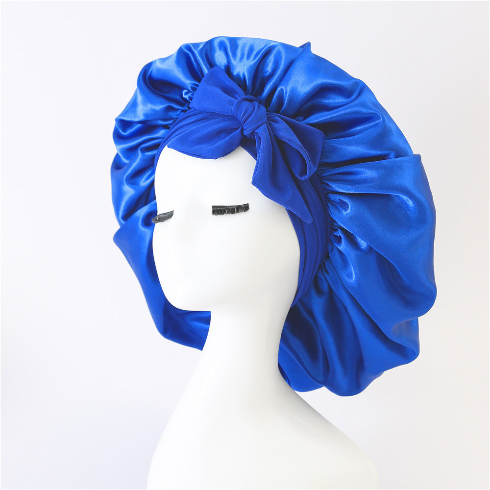 Silk Bonnet W/ Bow