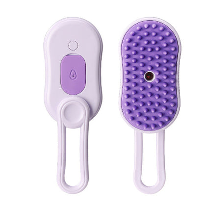 Steam 3 In 1 Electric Spray Pet Hair Brush