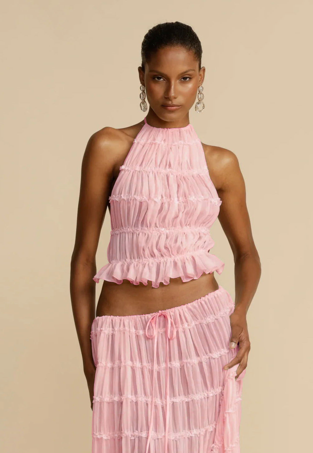 2pcs Beach Dress Suit