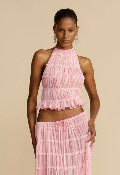 2pcs Beach Dress Suit