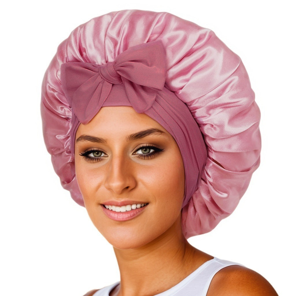 Silk Bonnet W/ Bow
